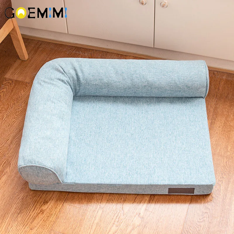 

Dog Bed Sofa Dog Cat Pet Cushion For Big Dogs Washable Nest Cat Teddy Puppy Mat Kennel Square Pillow Pet House