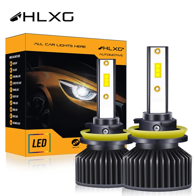 Hlxg H7 Led Mini Canbus H4 12v H11 H1 H8 H9 6000k Bulb 12000lm Light Car  Headlight Lampada 9005 Hb3 9006 Hb4 Lamp - Car Headlight Bulbs(led) -  AliExpress