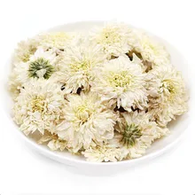 Dried chrysanthemum flower tea chinese health herbal loose leaf tea natural buds 100g