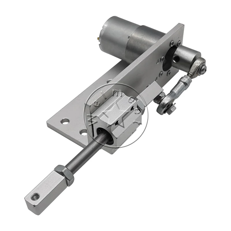 

1pcs DC12V 24V JGB37-3530 Full Metal Gearbox Speed Reduction Gear Motor with Reciprocating Push Rod