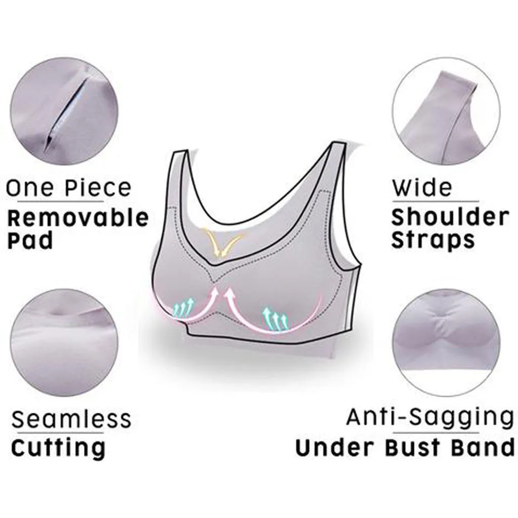 JAYCOSIN Seamless Push Up Bra Sexy Front Button Closure Bra Underwear Buckle Female Small Chest Underwire Bra Breathable