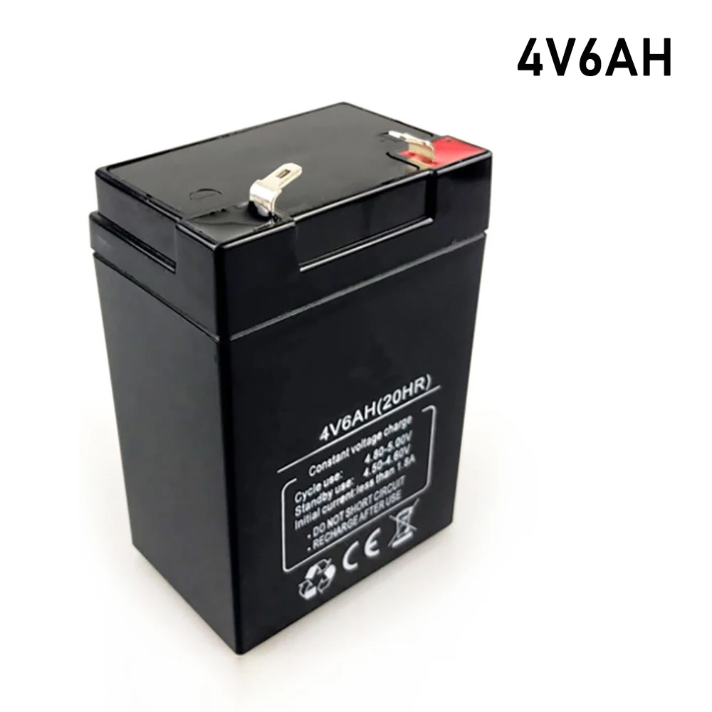 4V6AH Storage Battery 4AH 5AH 6Ah lead-acid Rechargeable Accumulator LED Emergency Light Children Toy Car Electronic Scale