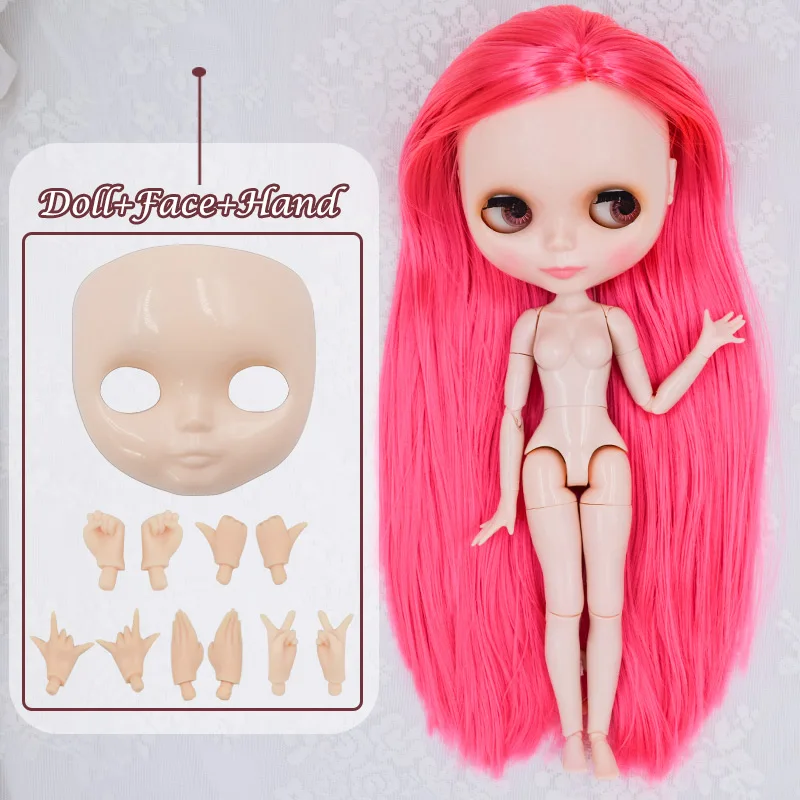 Куклы бжд Blyth кукла BJD, кукла блайз Neo Обнаженная кукла куклы блайз Blyth уникальные, непрозрачные куклы лица могут изменить макияж и платье DIY, 1/6 мяч соединены куклы SO24 - Цвет: FHNBL14