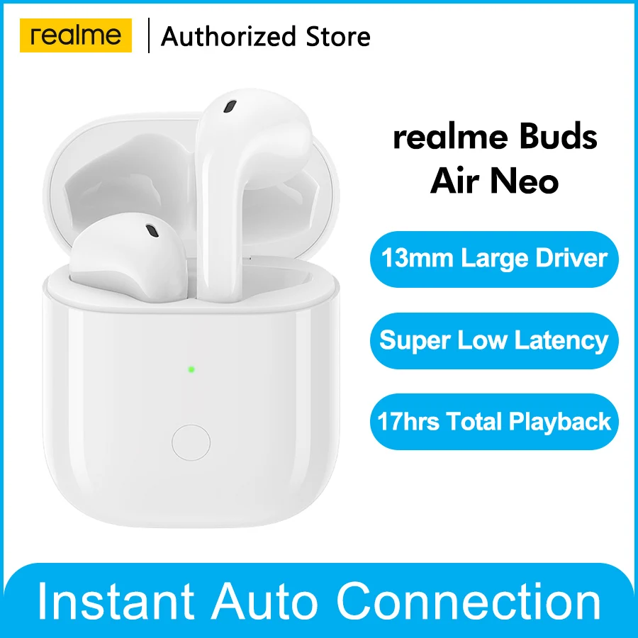 Беспроводные наушники realme Buds Air Neo, Bluetooth 5,0, TWS, чип R1 для realme X2 Pro X50 Pro 6 6i 6 Pro 