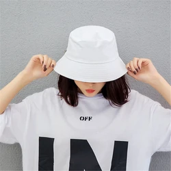 Chapeau seau uni pour femme et homme, bob unisexe, casquette d'été pour plage ou activités extérieures, bonnet bucket pour protection contre le soleil, style hip hop, existe en plusieurs coloris 