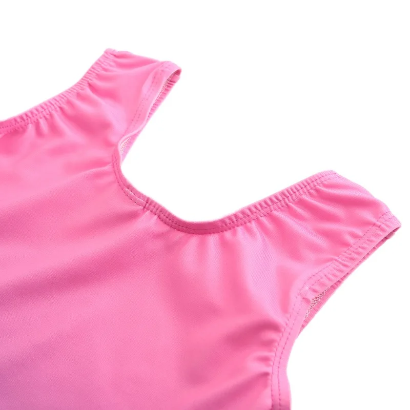 Одежда для тренировок танцевальная одежда градиентный цвет боди костюм балетный гимнастический костюм без рукавов со стразами