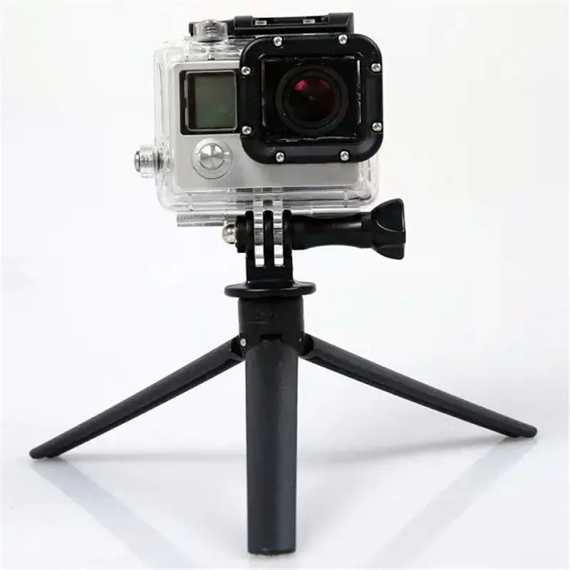 

Mini Aluminum Tripod Desktop Stand with 1/4 Inch Universal interface Extendable Selfie Stick Monopod For Smartphones Cameras