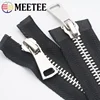 Meetee 8# 70/80/100/120cm Double Open End Metal Black Zipper Clothing Jacket Coat Outdoor Zip Repair DIY Sewing  Accessories ► Photo 2/6