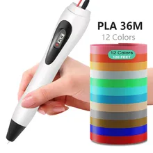 3D pen 3D Printing pen with 36m PLA filament 1.75mm Stimulate children's creative inspiration
