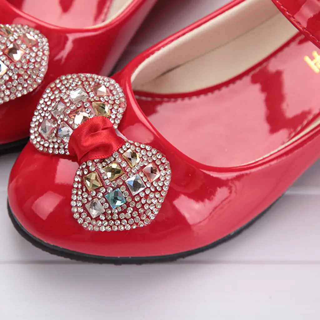Mini Melissa/детские сандалии для девочек; Летняя обувь; повседневная детская обувь для маленьких девочек с украшением в виде кристаллов и банта; тонкая обувь для принцессы сандалии
