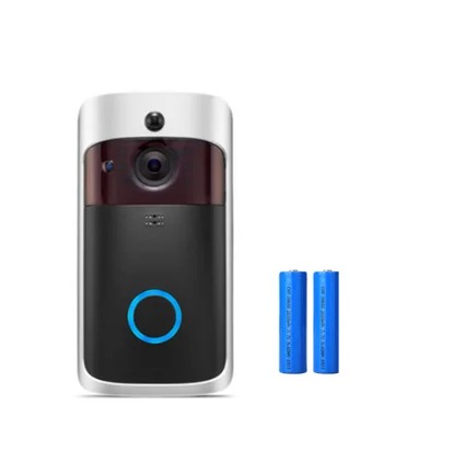 set 3 Умный wifi дверной звонок Deurbel видеодомофон Deurbel 720P Telefoontje дверной звонок домашняя охранная сигнализация IR Nachtzicht IP камера 1MP - Цвет: set 3