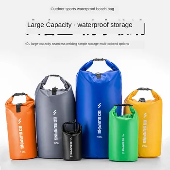 

2-30L Outdoor Waterproof Bucket Bag Backpack Portable Rafting Diving Dry Bag Sack PVC Coated Swimming Bags for River Trekking