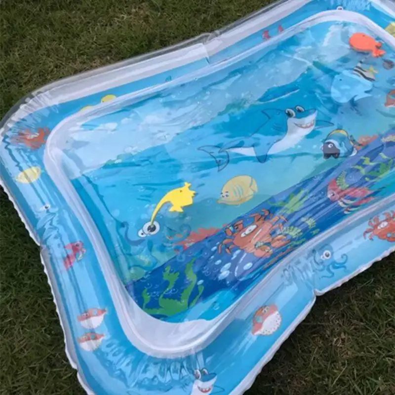 Стимуляция роста детские игрушки надувной водный игровой коврик животик время ПВХ Защита окружающей среды лето для детей водные игрушки