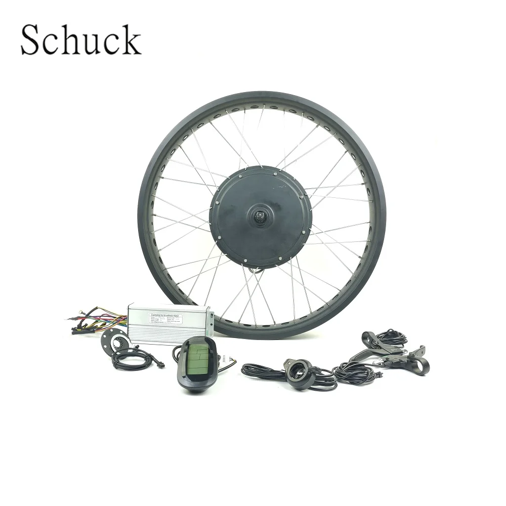 Мотор заднего колеса Schuck 48 в 1000 Вт толстые шины с дисплеем LCD6