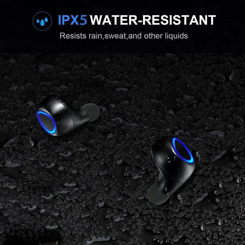 IP010 плюс беспроводной зарядный чехол TWS Bluetooth наушники глубокий бас спортивные