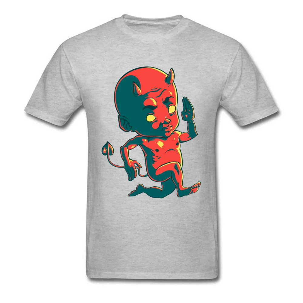 

Sleeved Male Top T-Shirts The Devil Hurry 3d Printed Tops Tees 100% Cotton Crewneck Crazy Top T-Shirts Chirstmas Gift T Shirts