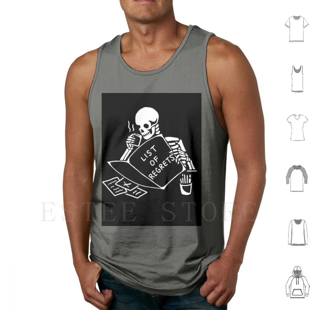 Elenco Di Pentence Canotte Vest Cotton Christmas Funny Cute Meme Christmas Cool Birthday Food Holiday Vine Friends Fun Secret