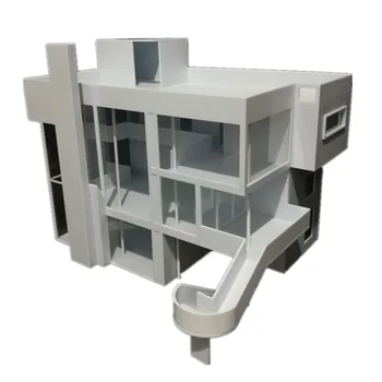 

1/60 DIY Sand Table Decorative Architecture Building Miniature Smith House Model (not finished product, need to be assembled)