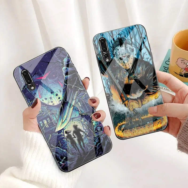 Чехол-накладка для Huawei P30 P20 P10 lite honor 7A 8X 9 10 mate 20 Pro закаленное стекло | Мобильные
