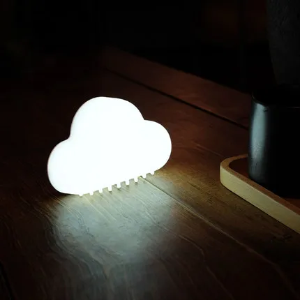 

New Creative Cloud Alarm Clock Children's room bedside lamp LED lamp small night lamp mini decorative lamp feeding milk lamp