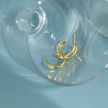 

Stud Earring Pure 925 Sterling Silver For Women Bohemia Personalized Earrings Pendientes De Plata De Ley 925 Mujer Fine Jewelry