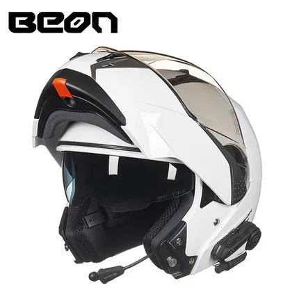

Off-road Double Lens Motorcycle Modular Helmet Bluetooth Headset Helmet Men's Four Seasons All Cover Type Full Face Helmet Motor