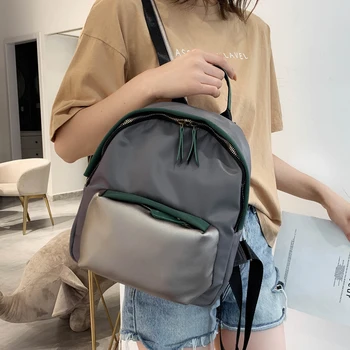 

NEW Fashion Retro Large Capacity PU Backpack College Student Backpack Cool Girl Essential Width 25cm Height 28cm Thickness 9cm