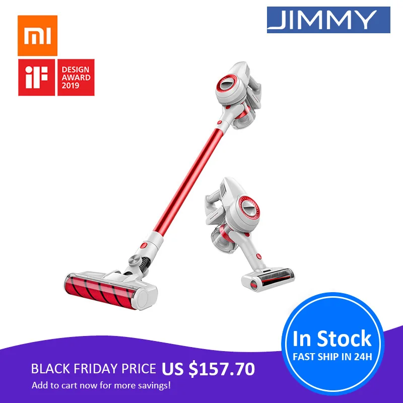 Новый 100000 об/мин Xiaomi пылесос JIMMY JV51 ручной беспроводной с сильным всасыванием