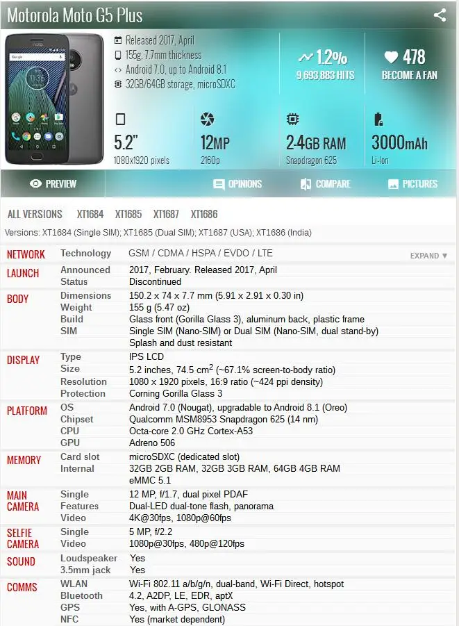 Lcd Display Touch Screen Digitizer Assembly Substituição 100 Testado Apto para Motorola Moto G5s Plus g5 Plus - Image 4