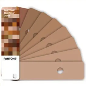 

International standard colorway skin color guide stg201