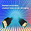 44890-be04c7.jpg Mini cable plat compatible HDMI, haute vitesse, 4K, 3D, 1080P