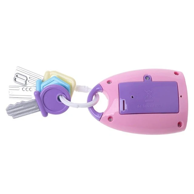 1pcs Baby Musical Smart Remote Car Key Toy Car Voices Pretend Play Education Toys 2