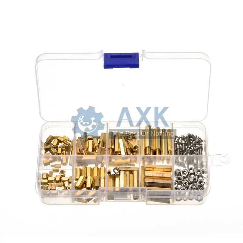 

DIY M2*L+3mm M2.5/M3*L+6mm Hex Nut Spacing Screw Brass Threaded Pillar PCB Motherboard Standoff Spacer Kit
