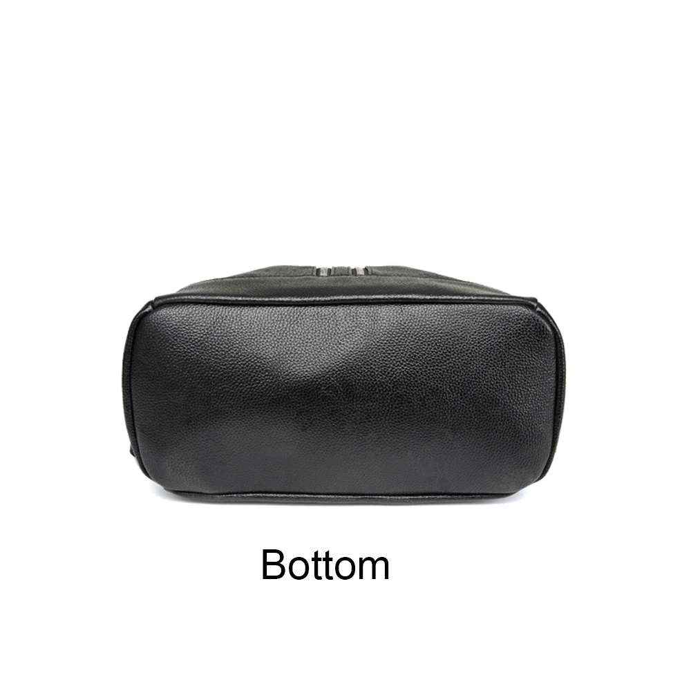 patroon ajuste de couro do plutônio mochila