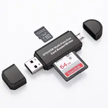 Устройство для чтения карт памяти USB 3,0 SD SDHC SDXC MMC Micro Mobile T-FLASH Q39D