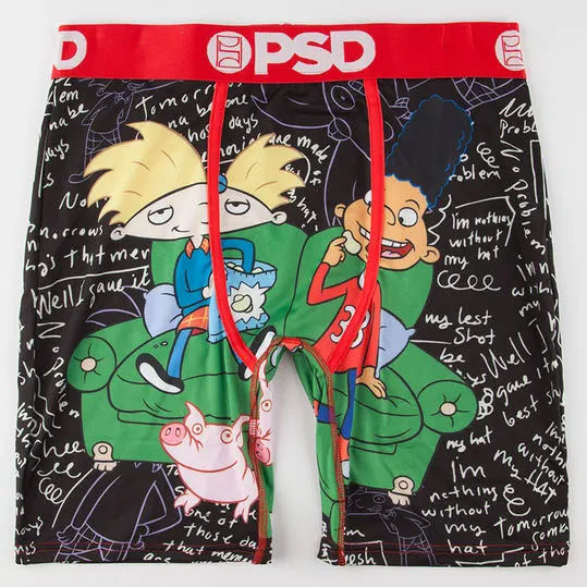 Hey Arnold Новинка! Мужское нижнее белье боксеры без коробки~ Носите свою жизнь ОСЧС - Цвет: Hey Arnold