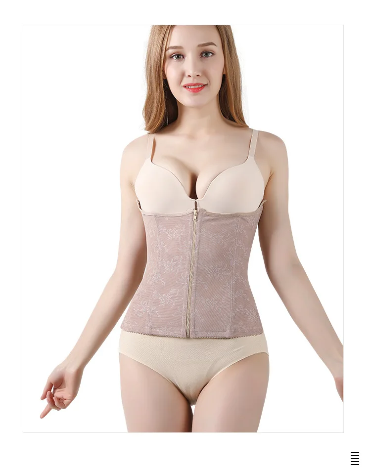 Zipper, postpartum abdomen, belt, waist, corset, maternal corset, plastic waist, thin belt Abdomen, stomach, posture Polyester
