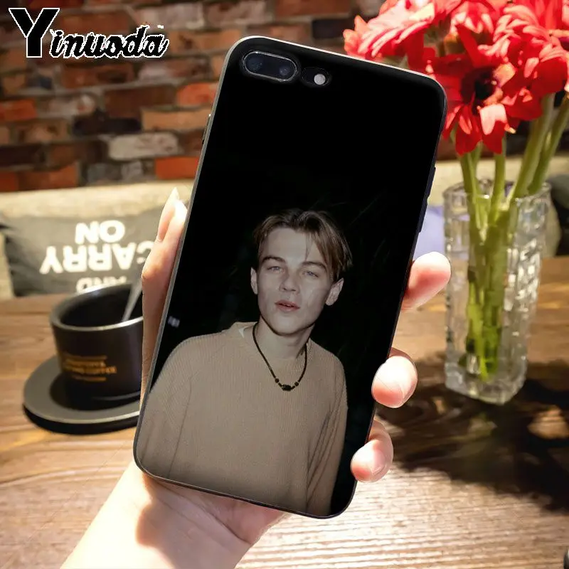 Yinuoda Leonardo DiCaprio young Super Star Топ детальный чехол для телефона для iPhone 7plus 6S 7 8 8Plus X xs max xr 5S 11pro чехол