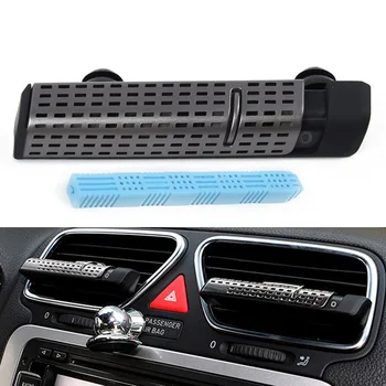 

Car Air Freshener Car Air Outlet Perfume Clip Aluminum Alloy 6 Smell Solid Original Diffuse Holder Flavoring Car Fragrance Stick