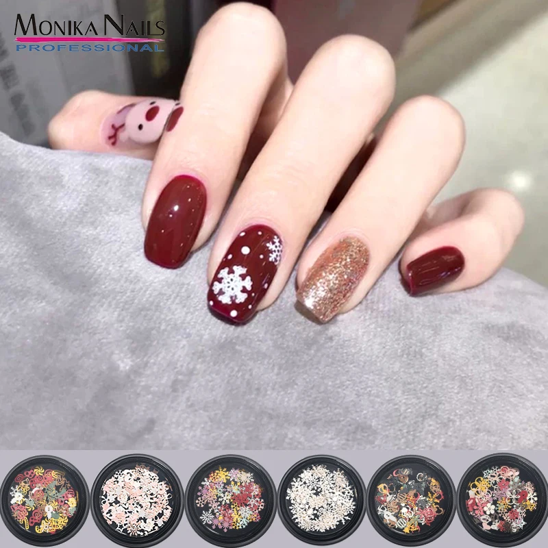 

3D Star Wood Pulp Merry Christmas Decoration Nails Art Paper Alphabet Jewelry Gifts Candy Sticker Mixed Patch Tools