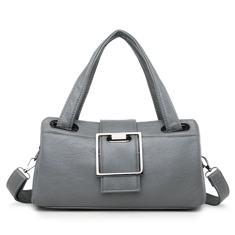 

Fashion 2018 New Style Europe And America Style Soft Leather WOMEN'S Bag Handbag Versitile Fashion Pillow WOMEN'S Shoulder Bag