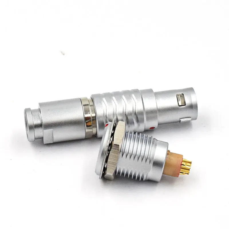 Разъем M12 FGG/EGG 1B 12-контактный электронный штекер гнездовой двухтактный