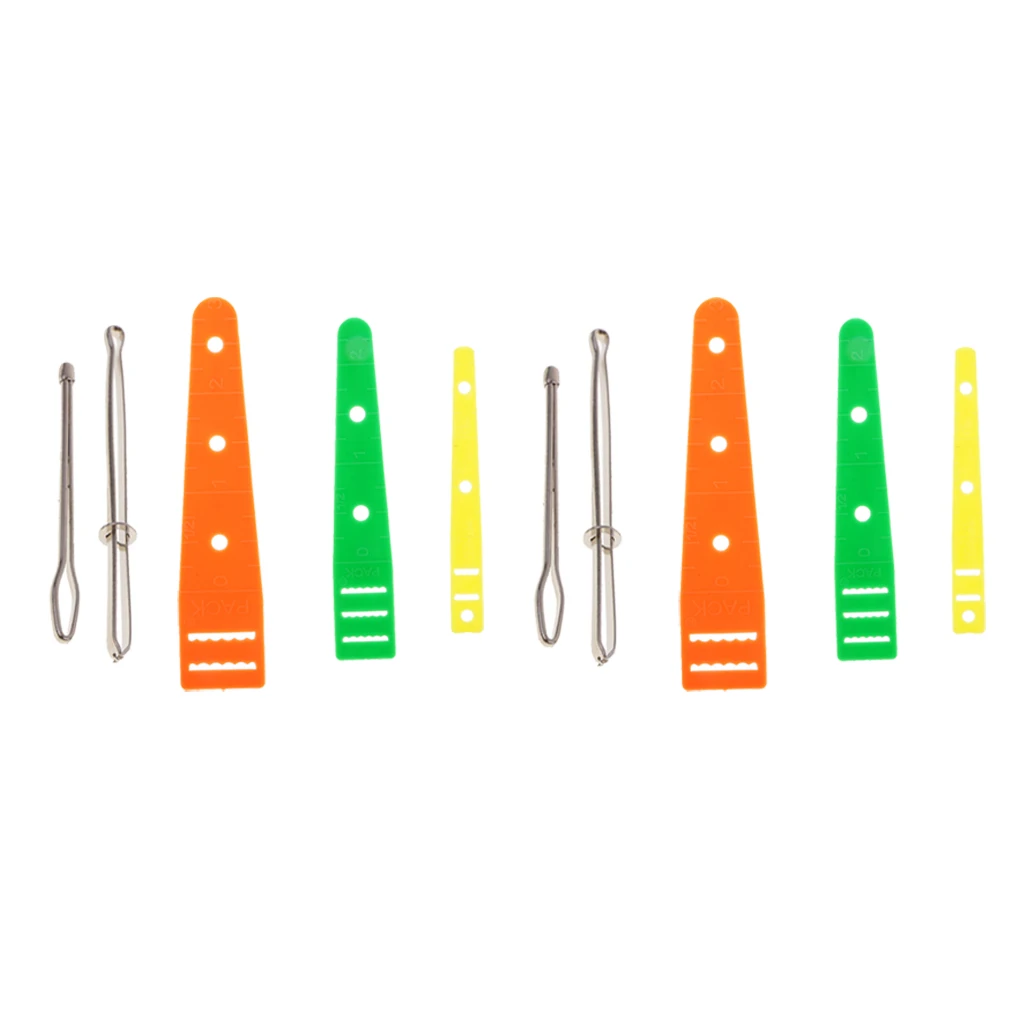 10 Pieces Elastic Threader Adjustable Clip Elastic Cord Threader Guide Sewing Tools