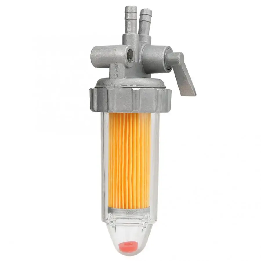 Durable Diesel Generator Filter ABS Replacement Fuel Oil Filter Fuel Water Separator Diesel Inline Pipe Filter For Diesel Generator Engine 186FA 178FA 186F 5KW