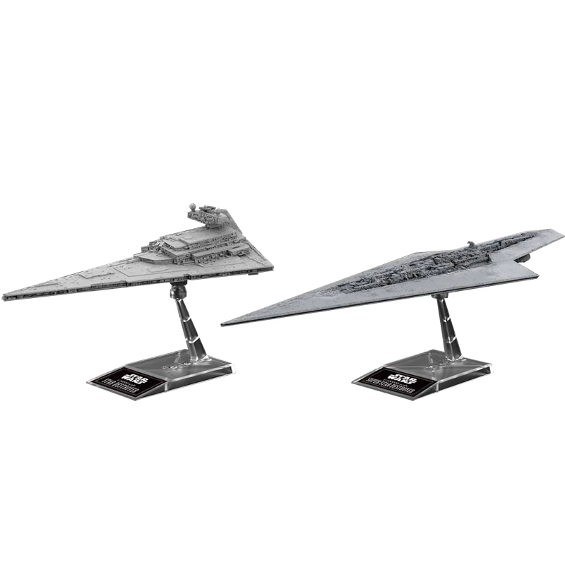 

WSTXBD Original BANDAI Star Wars Vehicle Super Destroyer Set Plastic Kit PVC Figure Brinquedos Dolls Toys Figurals