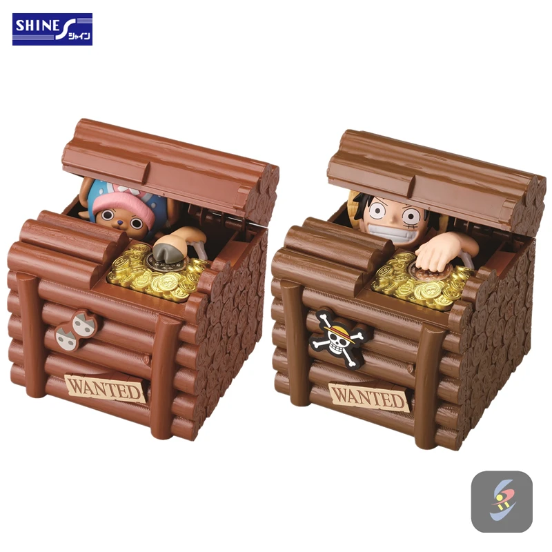 Bandai One Piece Automatic Piggy Bank Monkey D Luffy Tony Tony Chopper Desktop Decoration Action Figures Toys Fantasy Figurines Aliexpress