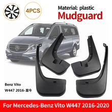 

Car Exterior Mudflaps Mud Flaps Splash Guards Mudguards For Mercedes-Benz Vito W447 2016-2020 Fender Dedicated Accessories