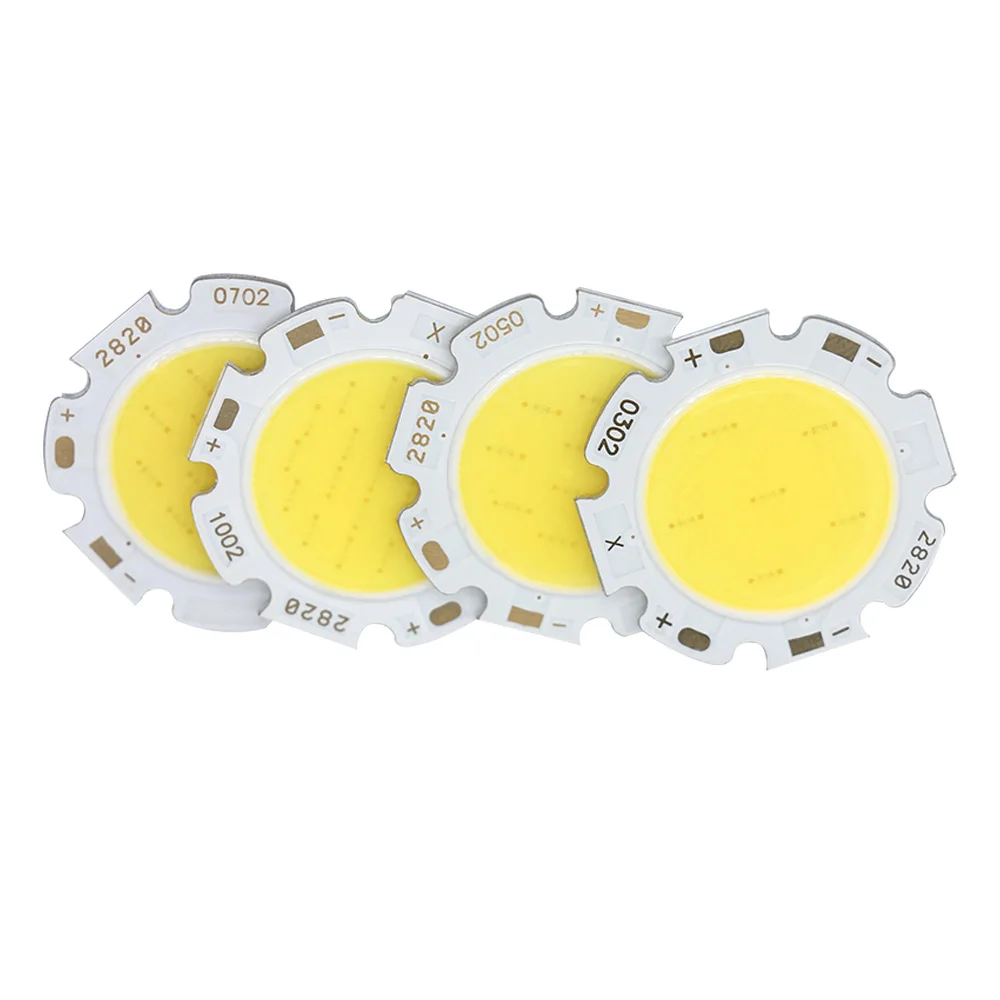 4 Pezzi LED COB Chip 1919 Alta Resa Cromatica Ra90 - 30W Bianco Naturale 4000K Per Fai Da Te E Proiettori