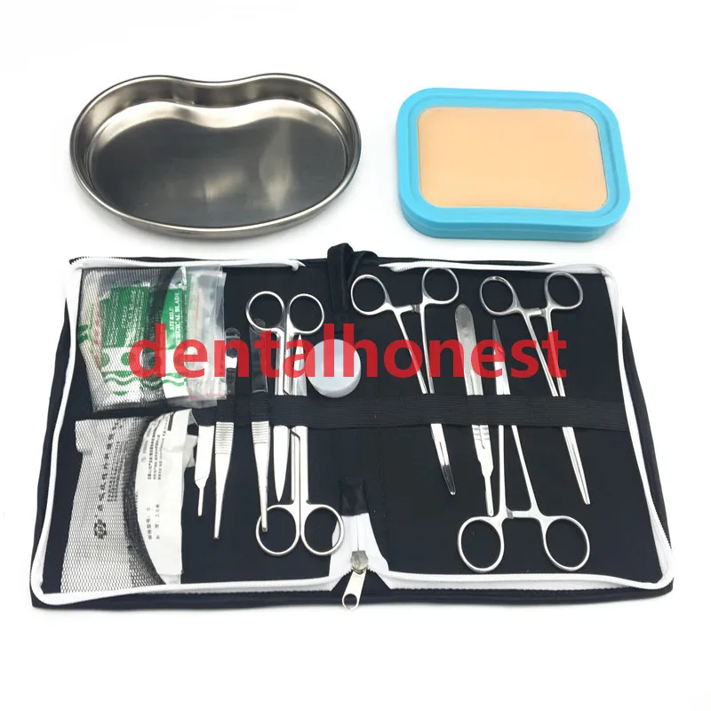 Science Aids training Surgical instrument tool kit/surgical suture package kits set for student