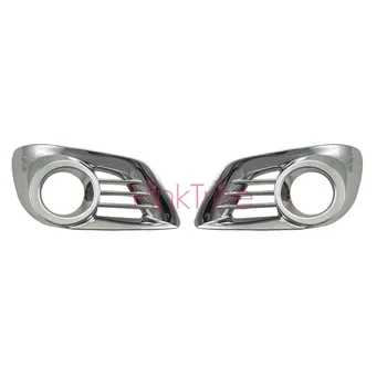 

For Toyota Hilux Vigo 2008 Chrome Front Fog Light Cover Fog Lamps Trim Car Styling Accessories